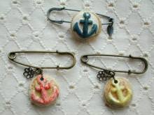 いかりのスカーフピン